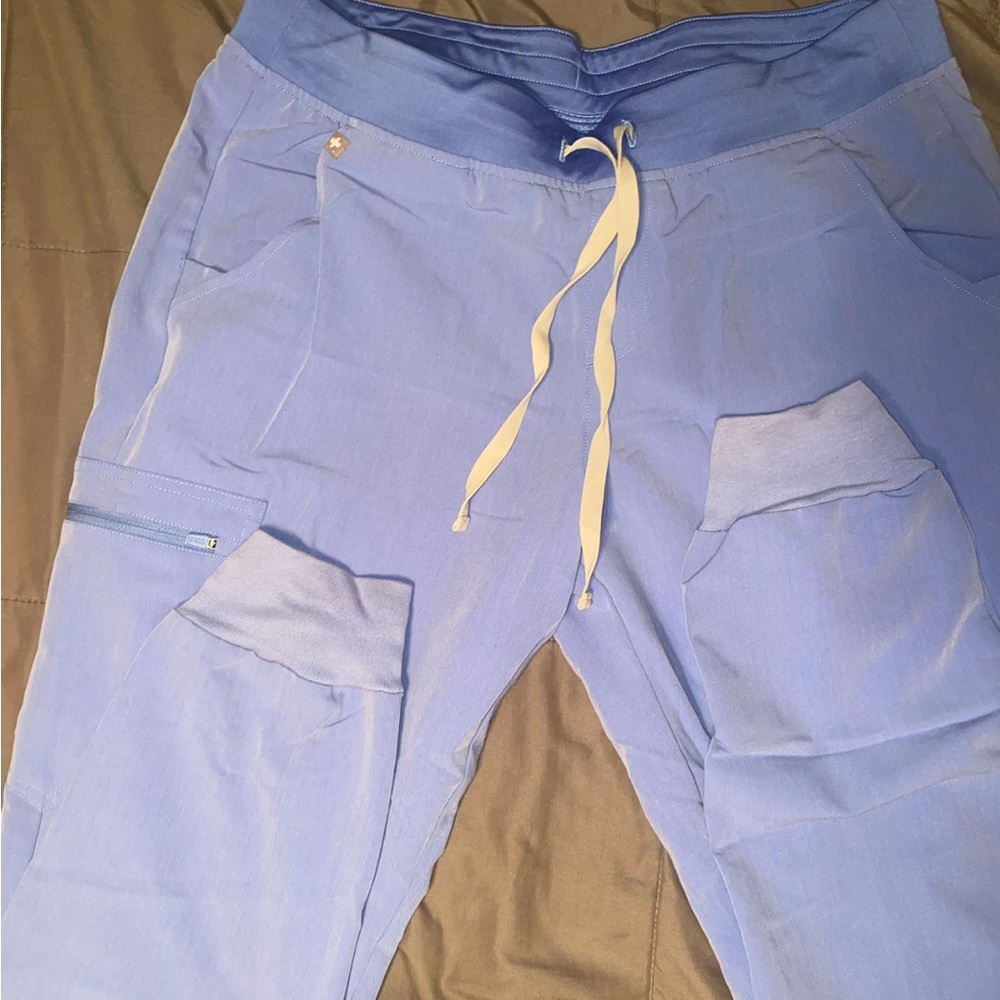 sky blue fig jogger pants